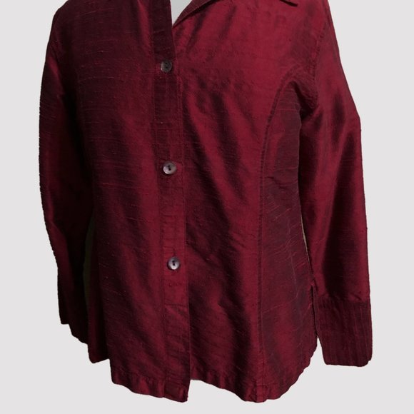 COPY - ANU by Natural Pure Silk Blouse - Picture 2 of 8